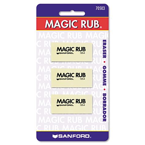 White magic rib eraser